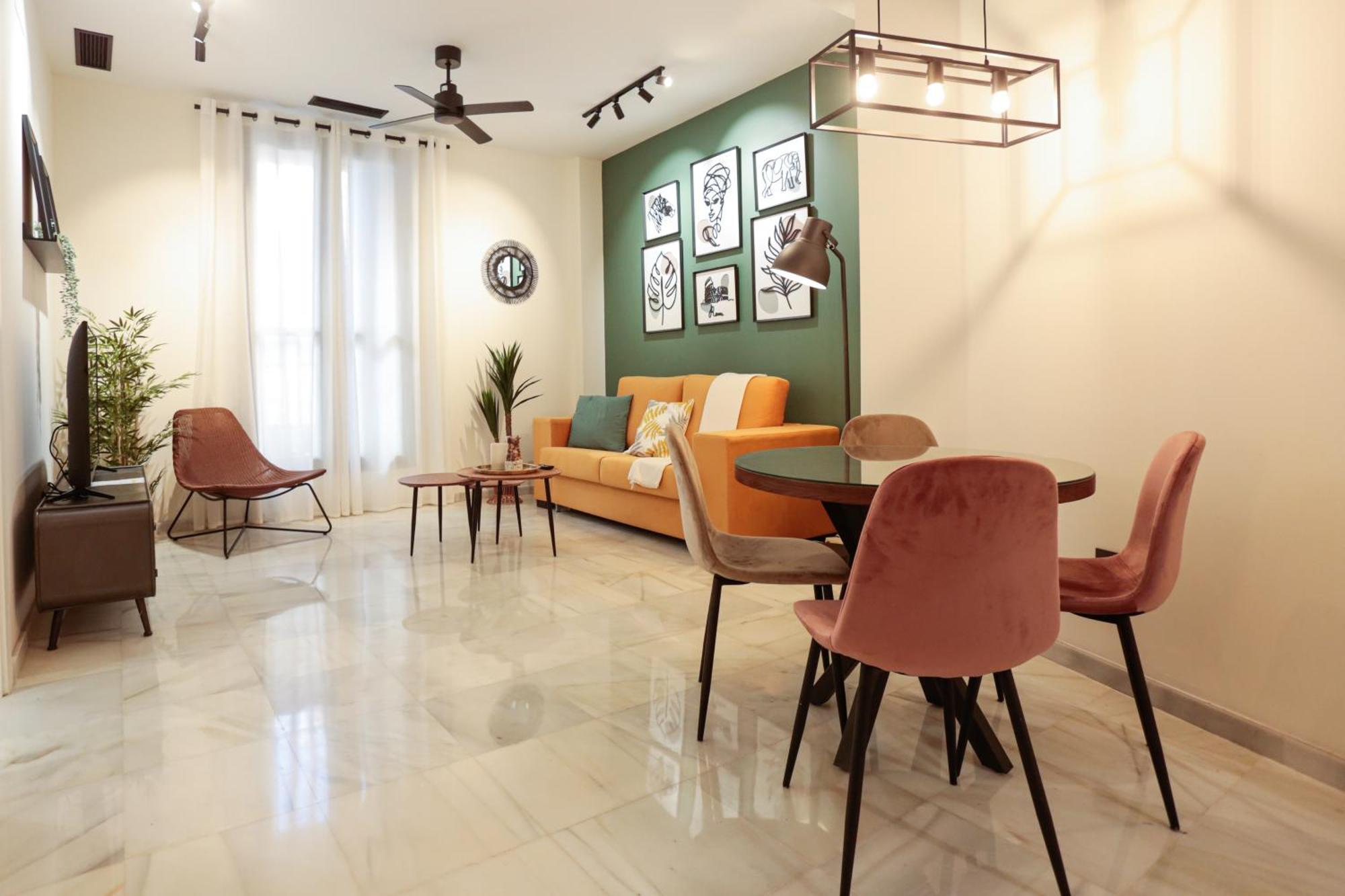 Monkeys Apartments Cervantes Seville Luaran gambar
